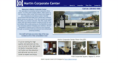 Desktop Screenshot of martincorporatecenter.com